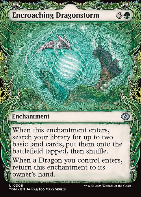 Encroaching Dragonstorm – Tarkir: Dragonstorm (TDM-305) Magic: The Gathering card | LC-REM-20260804-15401916596556-8d1e6797-f938-4161-a231-dac2da23b573
