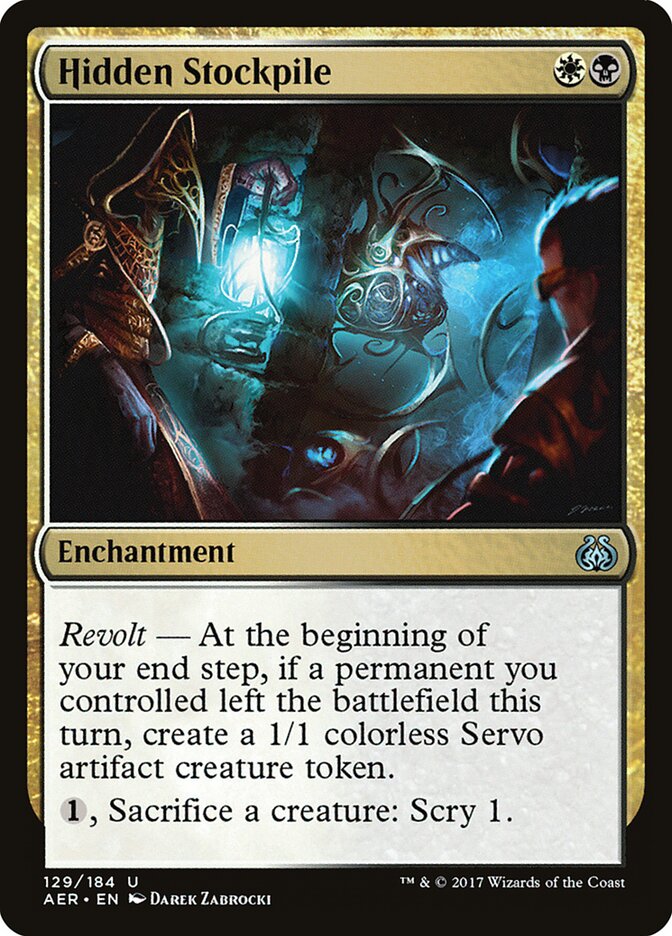 Hidden Stockpile - Aether Revolt (Uncommon) [AER-129] Main image