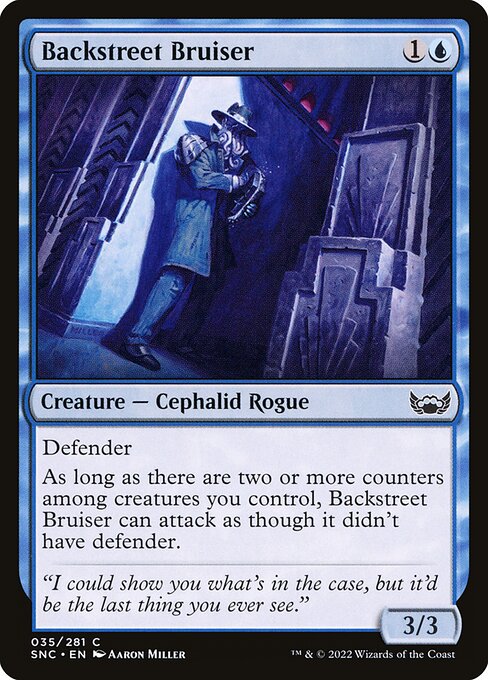 Backstreet Bruiser – Streets of New Capenna (SNC-35) Magic: The Gathering card