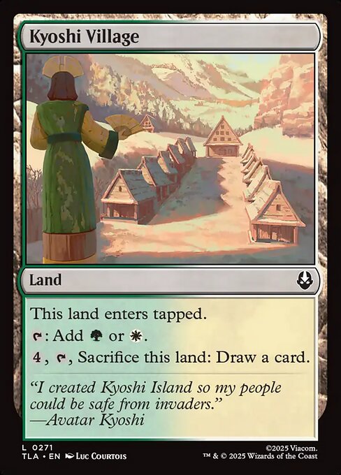 Kyoshi Village – Magic: The Gathering | Avatar: The Last Airbender (TLA-271) Magic: The Gathering card Main image