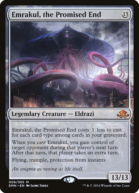 Emrakul, the Promised End – Eldritch Moon (EMN-6) Magic: The Gathering card