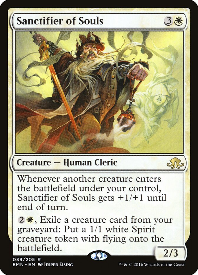 Sanctifier of Souls - Eldritch Moon (Rare) [EMN-39]