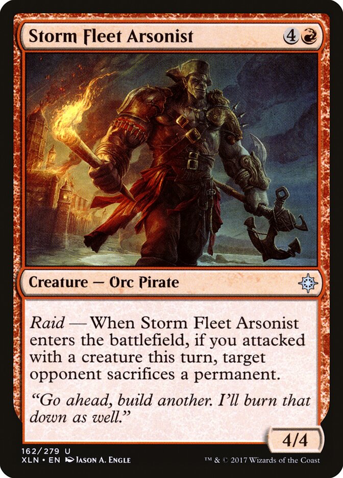 Storm Fleet Arsonist - Ixalan (Uncommon) [XLN-162]