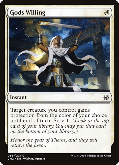 Gods Willing – Conspiracy: Take the Crown (CN2-88) Magic: The Gathering card