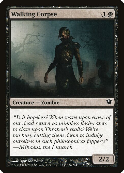 Walking Corpse – Innistrad (ISD-126) Magic: The Gathering card | LC-REM-20260804-15151508554060-8e033384-3334-4082-9541-f2443d3bc424