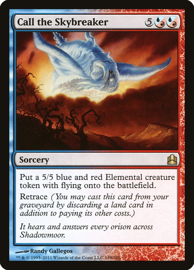 Call the Skybreaker - Commander (Rare) [CMD-188] Hoofdafbeelding