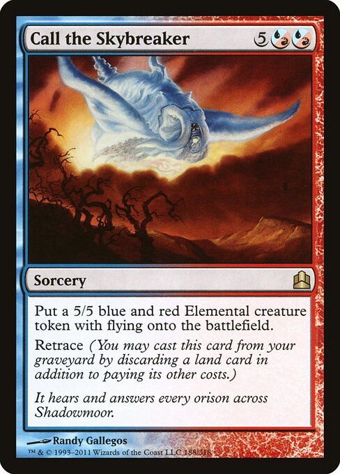 Call the Skybreaker – Commander (CMD-188) Magic: The Gathering card