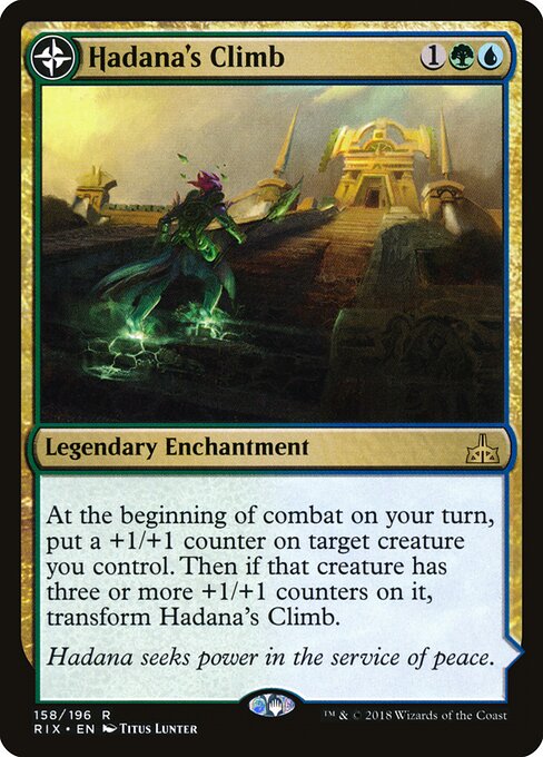 Hadana's Climb // Winged Temple of Orazca – Rivals of Ixalan (RIX-158) Magic: The Gathering card | LC-REM-20260804-15150816690508-8e7554bc-8583-4059-8895-c3845bc27ae3