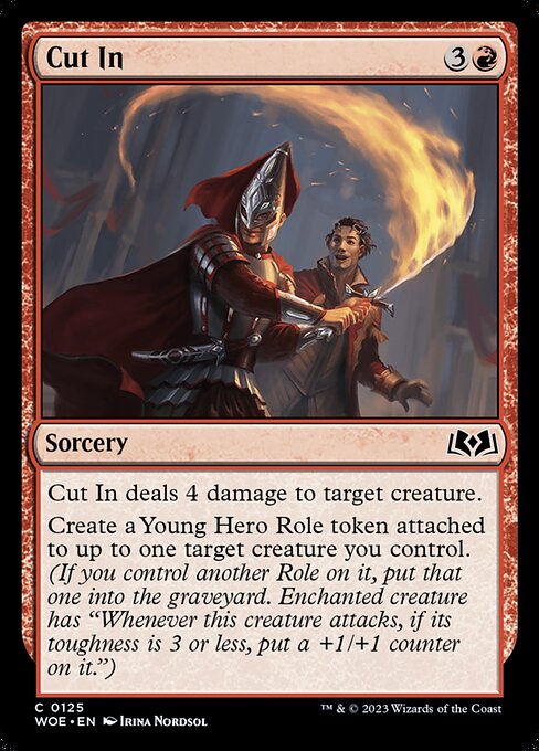 Cut In – Wilds of Eldraine (WOE-125) Magic: The Gathering card Main image