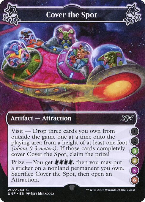 Cover the Spot – Unfinity (UNF-207d) Magic: The Gathering card | LC-REM-20260804-15151341109580-8eb2b98a-0f88-41f5-b87c-8622cd8939e5