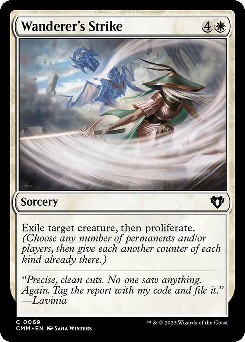 Wanderer's Strike – Commander Masters (CMM-69) Magic: The Gathering card | LC-REM-20260804-15376410149196-8ecb14b6-1fd8-49be-bf95-f147f48b072c