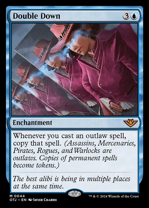 Double Down – Outlaws of Thunder Junction (OTJ-44) Magic: The Gathering card