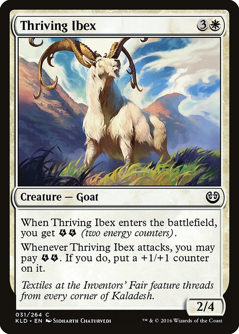 Thriving Ibex – Kaladesh (KLD-31) Magic: The Gathering card | LC-REM-20260804-15150789525836-8edc7c57-9298-4fad-a0c2-4b75b944e2ce