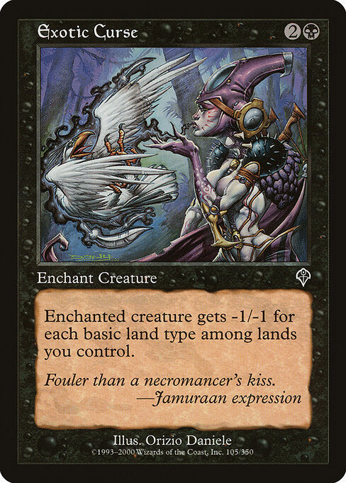 Exotic Curse – Invasion (INV-105) Magic: The Gathering card | LC-REM-20260804-15526064128332-8ee35d99-9a8a-421b-bf43-74446909d87d Imagen principal del producto