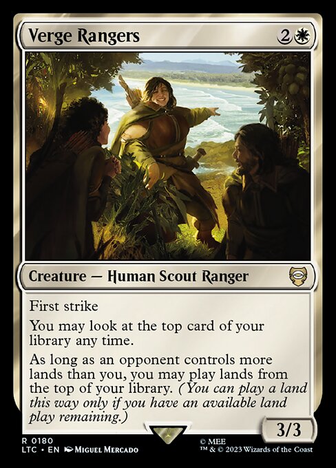 Verge Rangers – Tales of Middle-earth Commander (LTC-180) Magic: The Gathering card | LC-REM-20260804-15151272362316-8f00f2a0-33a6-475b-9f50-2c4e26efadd8