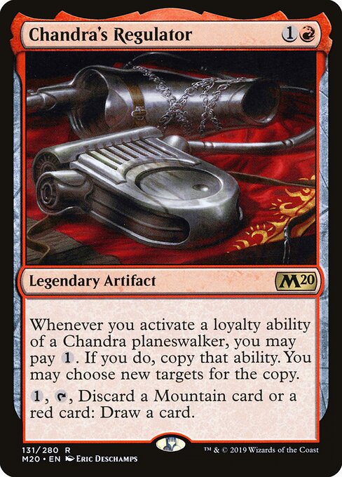 Chandra's Regulator – Core Set 2020 (M20-131) Magic: The Gathering card | LC-REM-20260804-15339534352716-8f1b1d5c-f71e-4c68-8baf-c134e42ed6f2 Immagine principale del prodotto