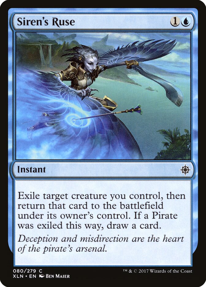 Siren's Ruse - Ixalan (Common) [XLN-80] Hauptbild