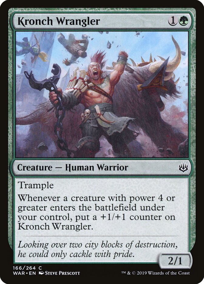 Kronch Wrangler - War of the Spark (Common) [WAR-166] Immagine principale del prodotto