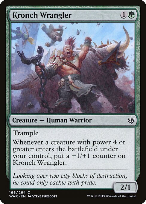 Kronch Wrangler – War of the Spark (WAR-166) Magic: The Gathering card | LC-REM-20260804-15150799520076-8f41d22a-ee37-4d69-a9ca-98c91315b9e6