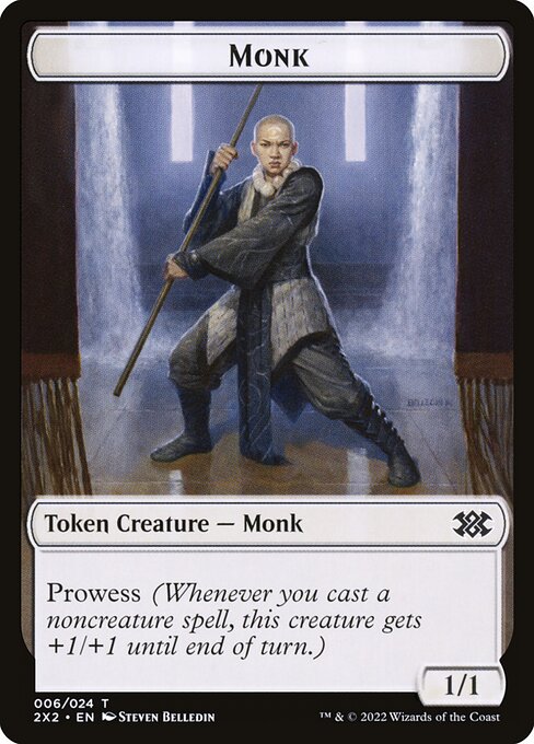 Monk – Double Masters 2022 Tokens (T2X2-6) Magic: The Gathering card | LC-REM-20260804-15151583265100-8f9d16af-2b50-426f-98d2-992d97a4a150