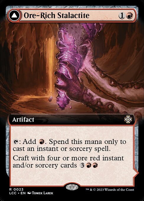 Ore-Rich Stalactite // Cosmium Catalyst – The Lost Caverns of Ixalan Commander (LCC-23) Magic: The Gathering card | LC-REM-20260804-15393194213708-8fb0fe36-ae6f-4ebf-badf-9b2fd5047c54