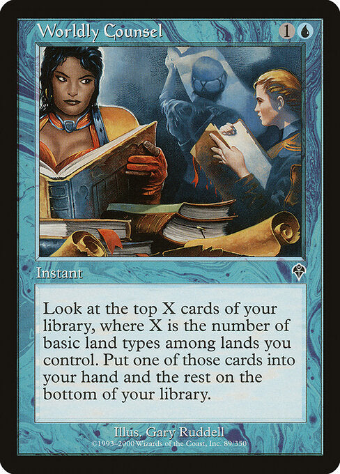 Worldly Counsel – Invasion (INV-89) Magic: The Gathering card | LC-REM-20260804-15730199789900-8fc66fbf-f411-4607-aece-7c35d9a07c80
