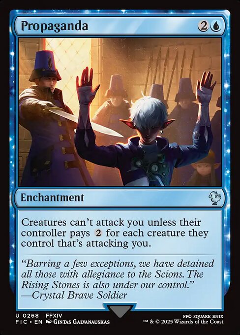 Propaganda – Final Fantasy Commander (FIC-268) Magic: The Gathering card | LC-REM-20260804-15339632099660-8fdbe10e-4a5c-43ee-abb5-20a8d5be9727