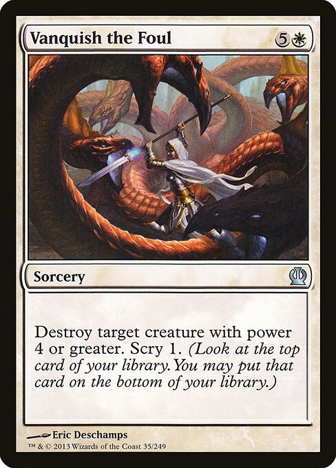 Vanquish the Foul – Theros (THS-35) Magic: The Gathering card | LC-REM-20260804-15794292490572-8fdcec06-e33c-4737-b81e-b156d6e3fd77 Main image