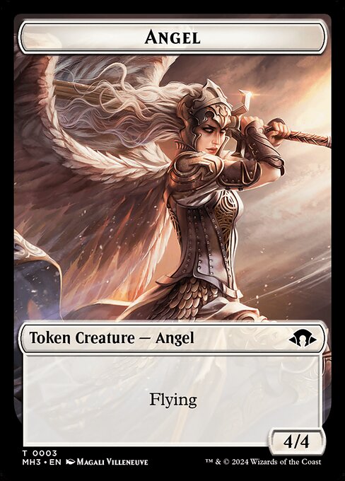 Angel – Modern Horizons 3 Tokens (TMH3-3) Magic: The Gathering card | LC-REM-20260804-15675723678028-8fe9d826-2642-4dc8-9dfd-0526394d43ac Image principale du produit