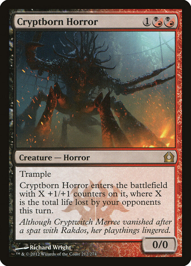 Cryptborn Horror - Return to Ravnica (Rare) [RTR-212]