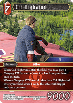 Cid Highwind (29-009)