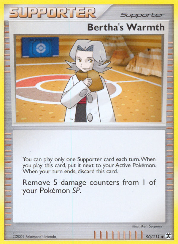 Bertha's Warmth – Rising Rivals 90 – Pokémon TCG single card Image principale du produit