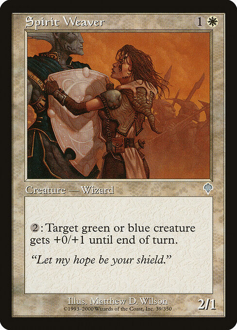 Spirit Weaver – Invasion (INV-39) Magic: The Gathering card
