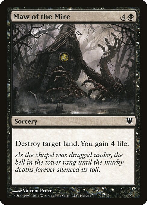 Maw of the Mire – Innistrad (ISD-108) Magic: The Gathering card