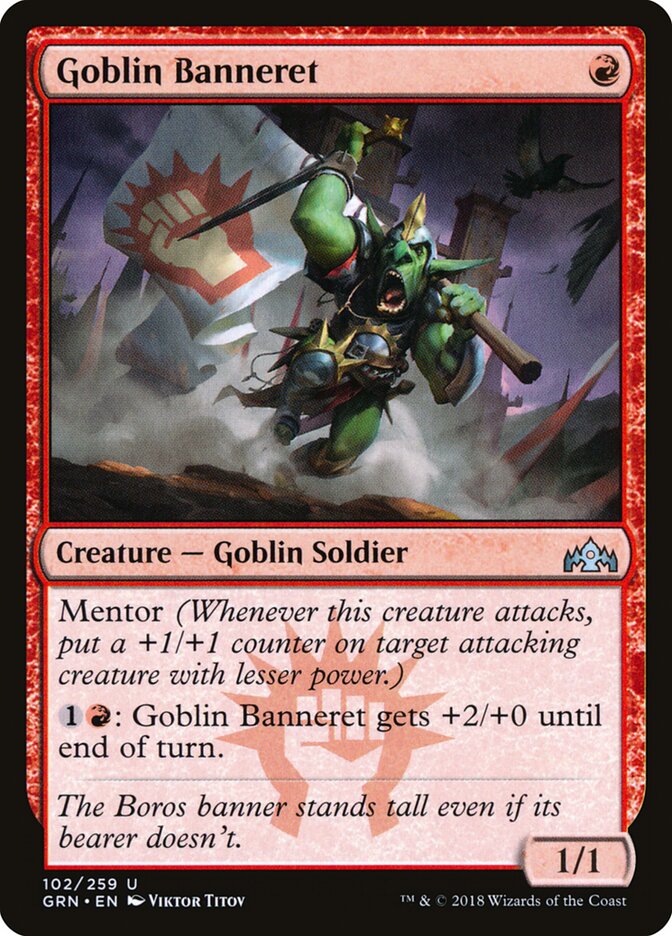 Goblin Banneret - Guilds of Ravnica (Uncommon) [GRN-102]