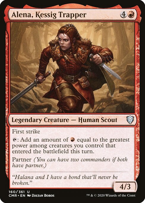 Alena, Kessig Trapper – Commander Legends (CMR-160) Magic: The Gathering card Immagine principale del prodotto