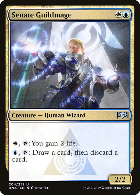 Senate Guildmage – Ravnica Allegiance (RNA-204) Magic: The Gathering card