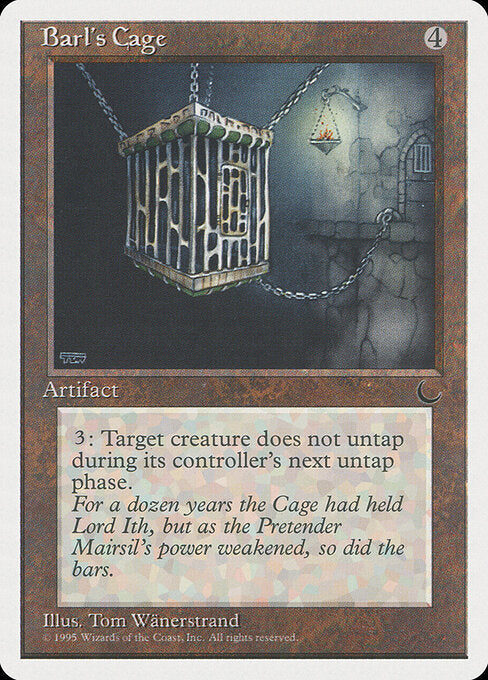 Barl's Cage – Chronicles (CHR-94) Magic: The Gathering card | LC-REM-20260804-15151555281228-913d734e-8788-42fd-849f-ac46b40ffa10