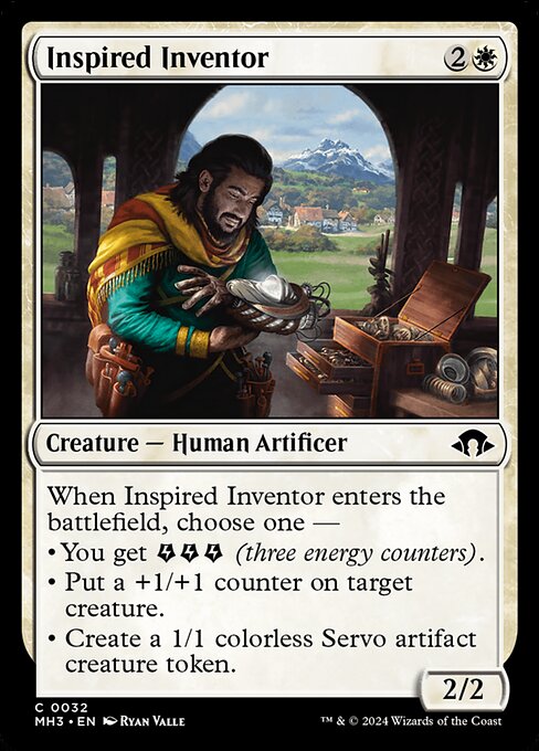 Inspired Inventor – Modern Horizons 3 (MH3-32) Magic: The Gathering card