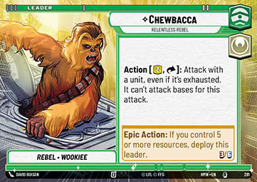 Chewbacca, Relentless Rebel (V.1)