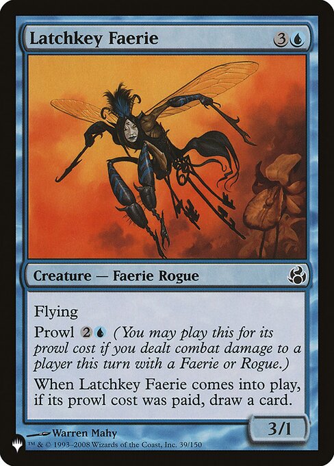 Latchkey Faerie – The List (PLST-MOR-39) Magic: The Gathering card | LC-REM-20260804-15150907687244-914828e6-78f7-4d66-b352-03a41d9a62b4