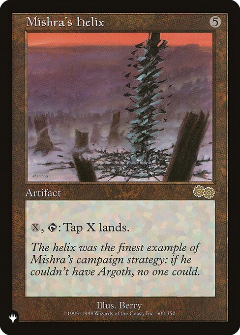 Mishra's Helix – The List (PLST-USG-302) Magic: The Gathering card | LC-REM-20260804-15151557312844-91612d4d-9568-4c81-b1dc-3da9502c295d