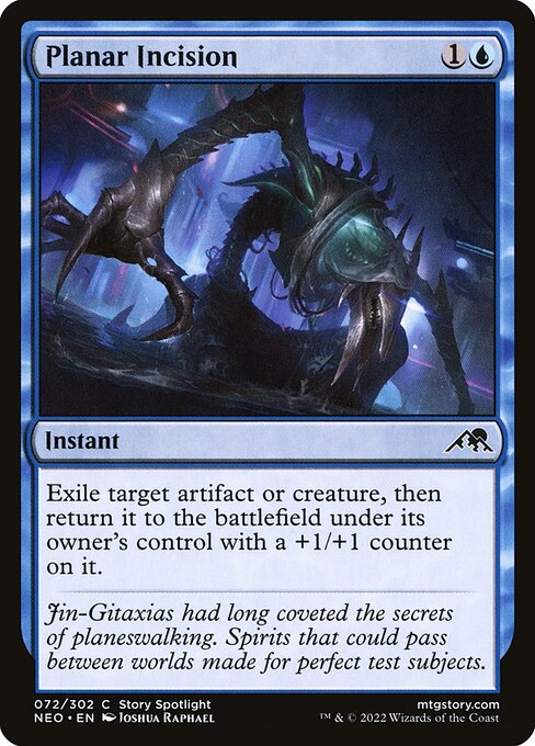 Planar Incision – Kamigawa: Neon Dynasty (NEO-72) Magic: The Gathering card | LC-REM-20260804-15610420429132-9163cb04-ee28-4127-b53a-89c546996d7d Main image