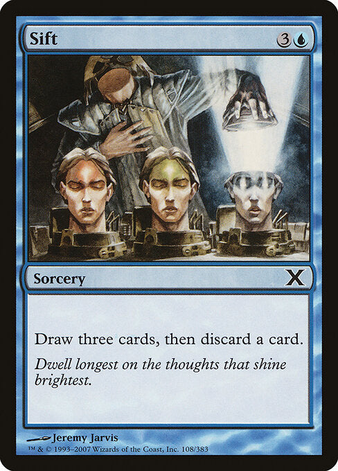 Sift – Tenth Edition (10E-108) Magic: The Gathering card