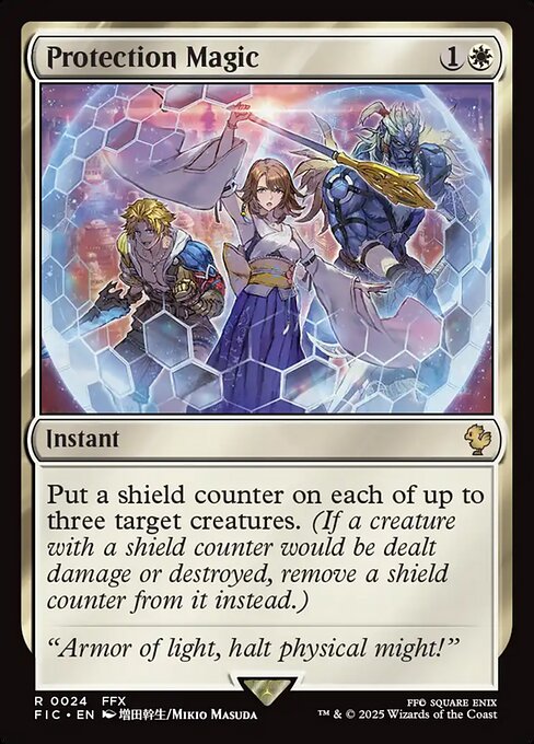 Protection Magic – Final Fantasy Commander (FIC-24) Magic: The Gathering card | LC-REM-20260804-15339632197964-917e9267-010d-450c-ab98-6f861250c437