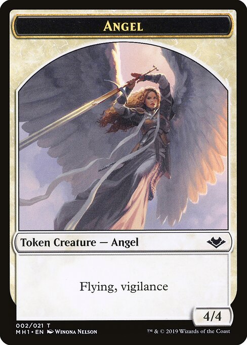 Angel – Modern Horizons Tokens (TMH1-2) Magic: The Gathering card | LC-REM-20260804-15151521104204-91808554-23ab-44f9-92a1-87ee7d58cd9a