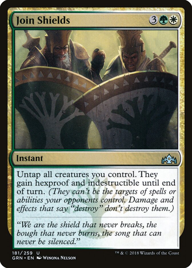 Join Shields - Guilds of Ravnica (Uncommon) [GRN-181]