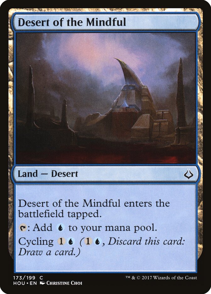 Desert of the Mindful - Hour of Devastation (Common) [HOU-173]
