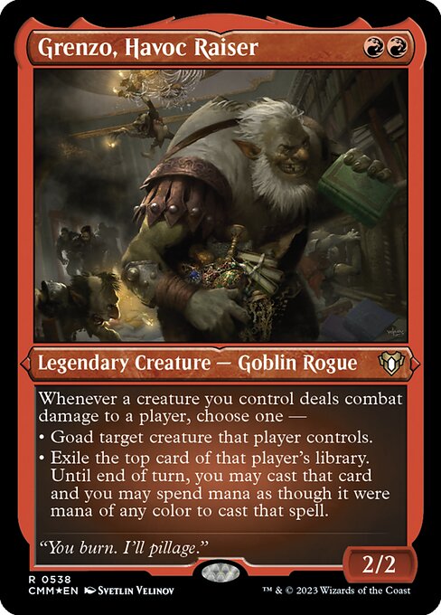 Grenzo, Havoc Raiser – Commander Masters (CMM-538) Magic: The Gathering card | LC-REM-20260804-15376408150348-91c73420-c36c-4bec-8ea9-192552fc5e4c Main image