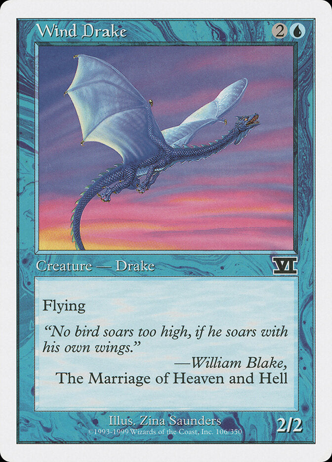 Wind Drake - Sixth Edition (Common) [6ED-106]